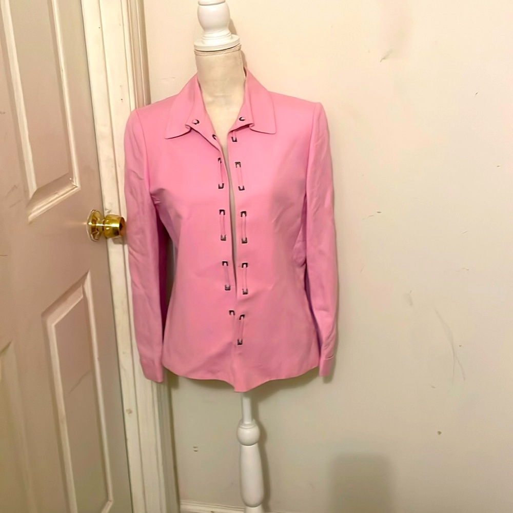 Beautiful pink jacket size 10